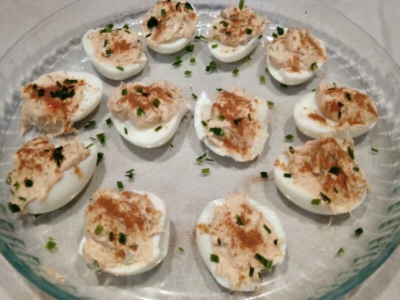 Cliquez pour zoomer ! Oeufs mimosa Thermomix par ngenay2