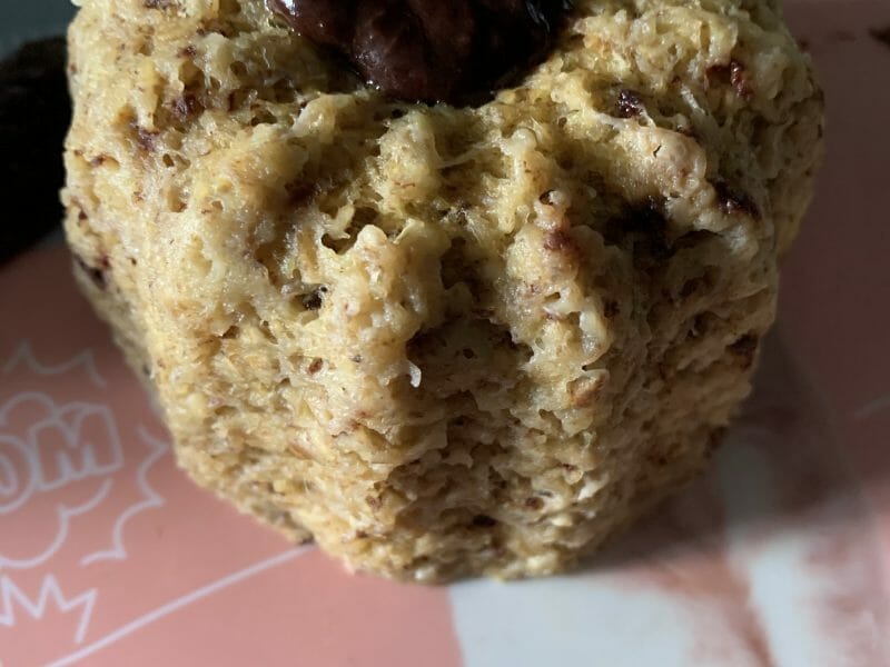 Cliquez pour zoomer ! Bowl cake banane et pépites de chocolat Thermomix par Catoune06