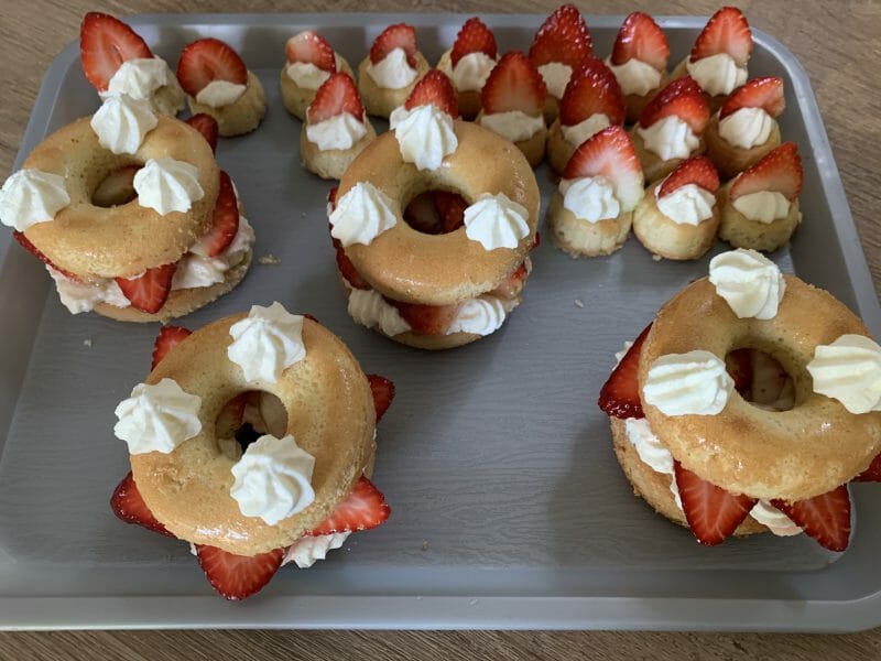 Cliquez pour zoomer ! Shortcake aux fraises Thermomix par Yohan974