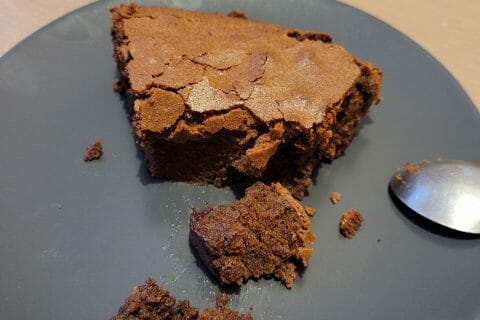 Cliquez pour zoomer ! Gâteau macaroné au chocolat Thermomix par Sica