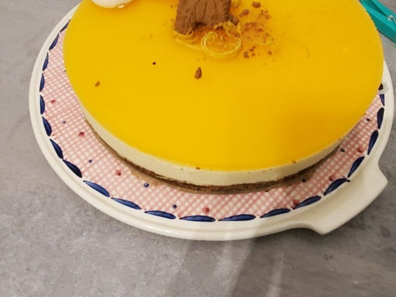 Cliquez pour zoomer ! Bavarois au citron Thermomix par Ange demon