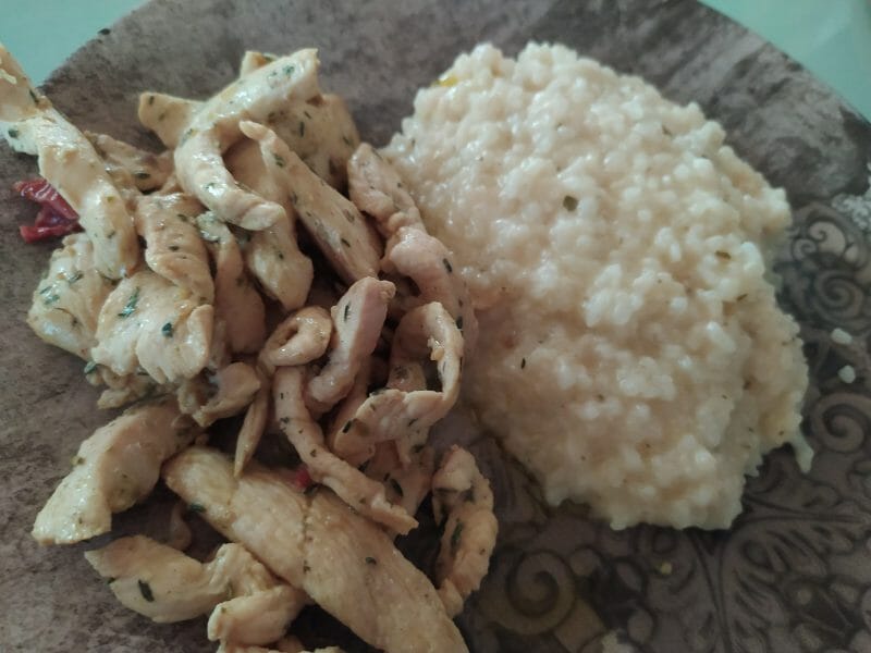 Cliquez pour zoomer ! Risotto au citron Thermomix par Mélanie