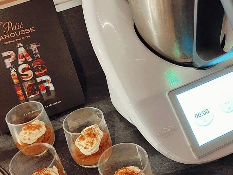 Cliquez pour zoomer ! Verrines pommes caramel et spéculoos Thermomix par solene_117