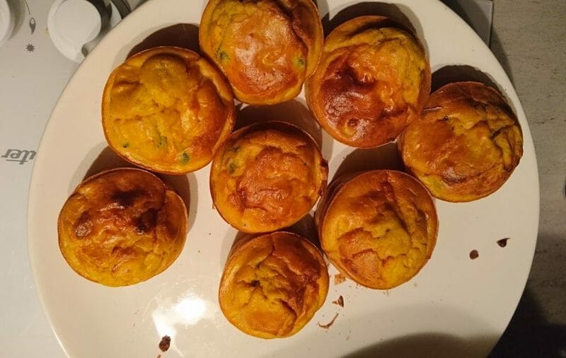 Cliquez pour zoomer ! Muffins courgettes et saumon Thermomix par agrdmz