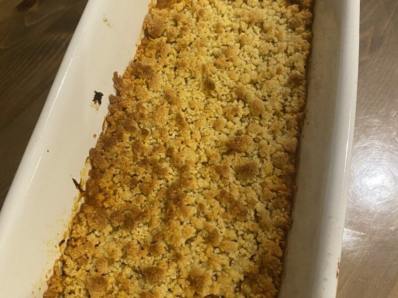 Cliquez pour zoomer ! Crumble de butternut au chorizo Thermomix par stephield