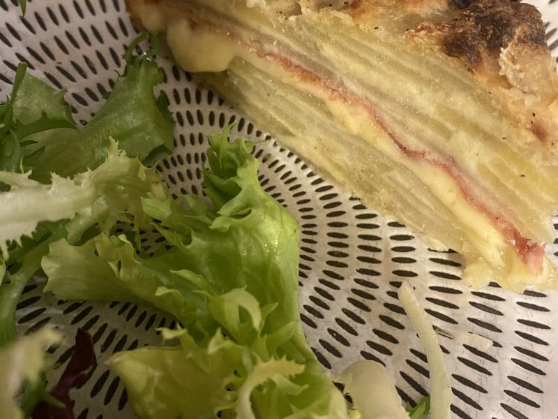 Cliquez pour zoomer ! Gâteau invisible raclette Thermomix par stephield