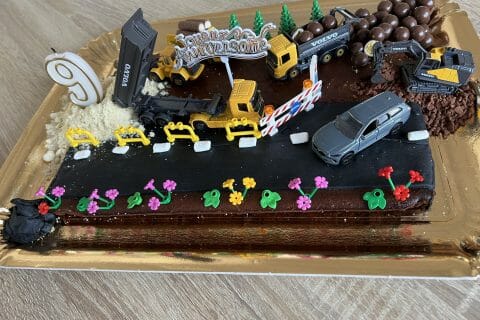 Cliquez pour zoomer ! Gâteau au yaourt et chocolat Thermomix par AROUGEMONT