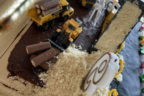 Cliquez pour zoomer ! Gâteau au yaourt et chocolat Thermomix par AROUGEMONT