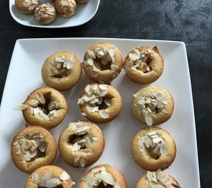 Cliquez pour zoomer ! Fondants au citron, coeur de lemon curd Thermomix par AROUGEMONT