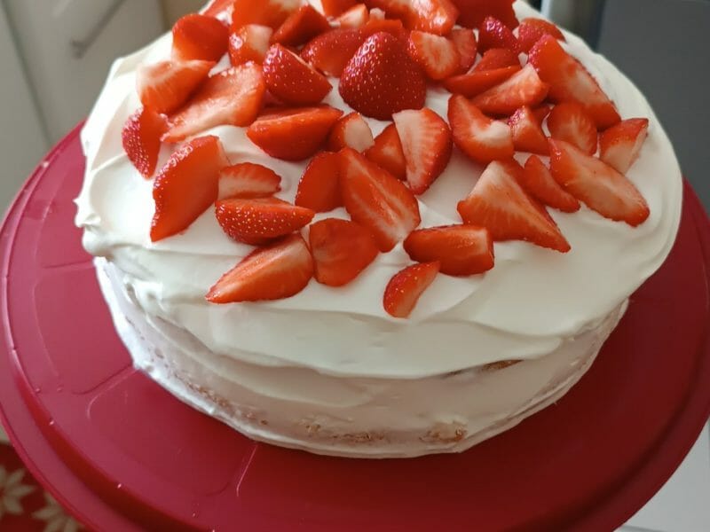 Cliquez pour zoomer ! Shortcake aux fraises Thermomix par lea_493