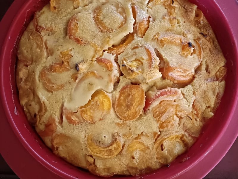 Cliquez pour zoomer ! Clafoutis aux abricots Thermomix par Verolily