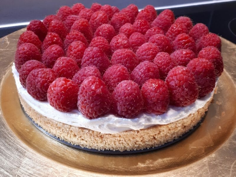 Cliquez pour zoomer ! Tarte aux fraises sans cuisson Thermomix par Marie-Line_ML