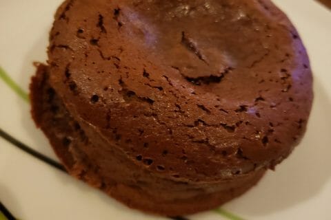 Cliquez pour zoomer ! Moelleux au chocolat cœur fondant Thermomix par elodie0796