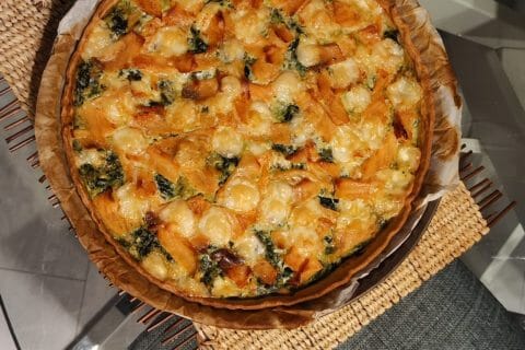 Cliquez pour zoomer ! Tarte épinards, saumon et chèvre Thermomix par fab1o974