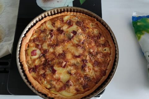 Cliquez pour zoomer ! Tarte gorgonzola et jambon de Parme Thermomix par fab1o974