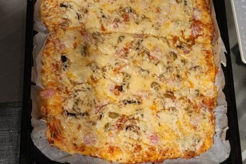 Cliquez pour zoomer ! Pizza Reine Thermomix par fab1o974