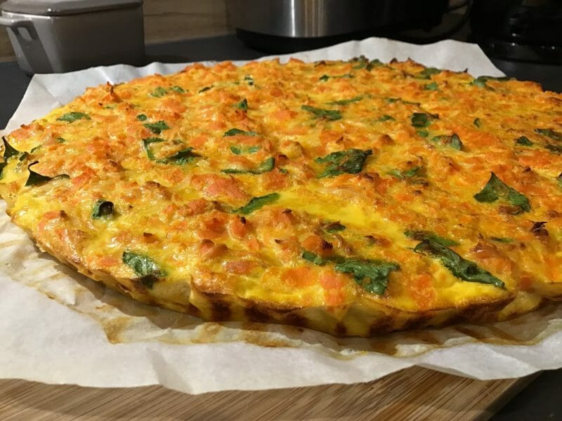 Cliquez pour zoomer ! Tarte à la carotte Thermomix par jomaz