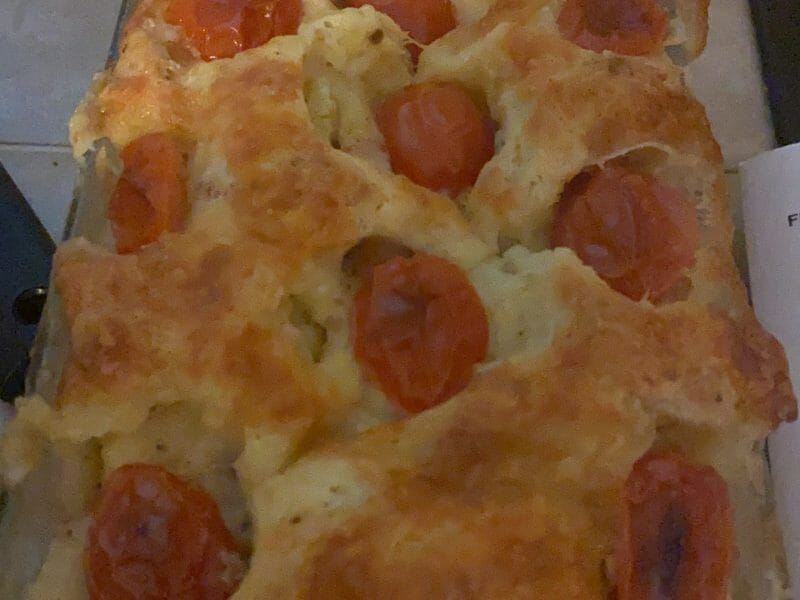 Cliquez pour zoomer ! Cake tomates mozzarella et lardons Thermomix par carla_78