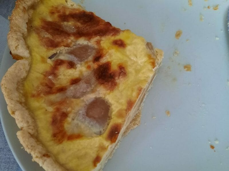 Cliquez pour zoomer ! Tarte reblochon à la poire Thermomix par titenanou