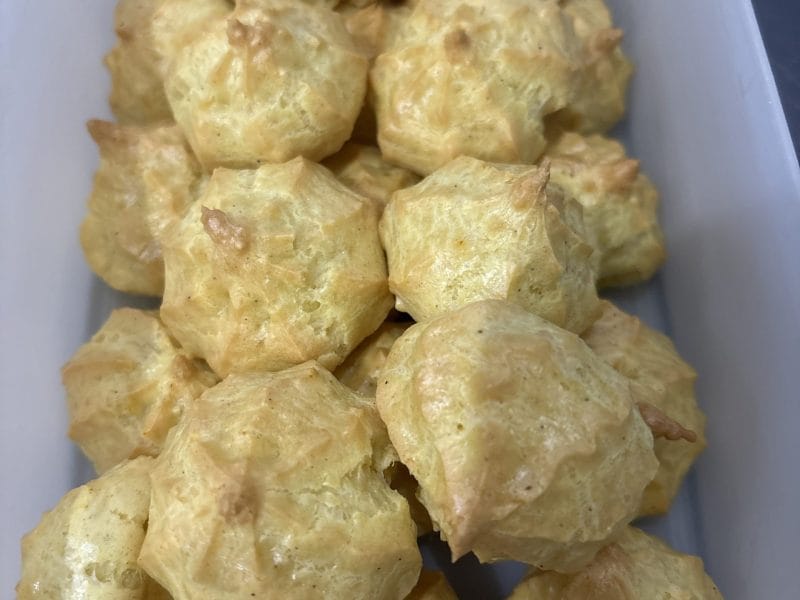 Cliquez pour zoomer ! Gougères au curry Thermomix par titenanou