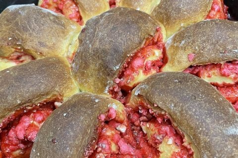 Cliquez pour zoomer ! Brioche aux pralines roses Thermomix par titenanou