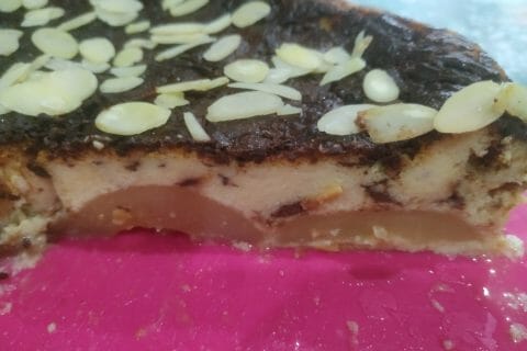 Cliquez pour zoomer ! Gâteau à la faisselle, poires et chocolat Thermomix par titenanou