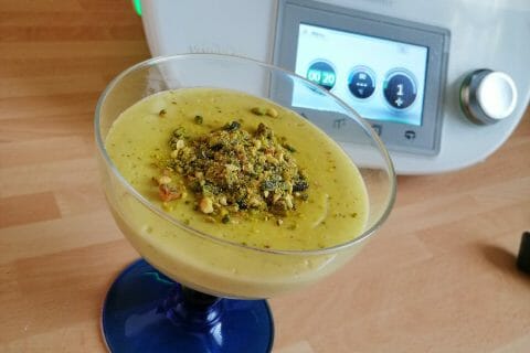 Cliquez pour zoomer ! Crème dessert à la pistache au Thermomix