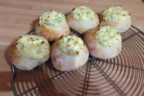 Cliquez pour zoomer ! Poğaça – Petits pains Turcs à la Feta au Thermomix