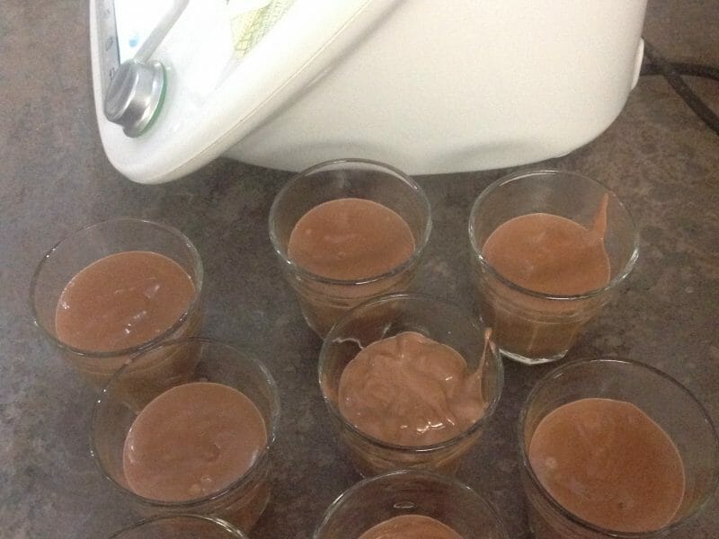 Cliquez pour zoomer ! Danette au chocolat Thermomix par Martie