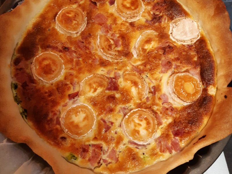 Cliquez pour zoomer ! Tarte courgette, jambon & chèvre Thermomix par emilie_1835