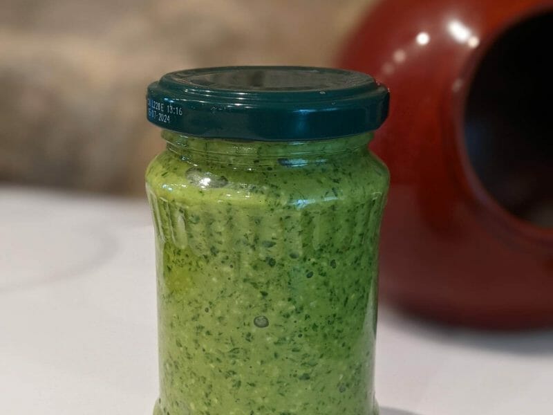 Cliquez pour zoomer ! Pesto aux fanes de radis Thermomix par noemie0809