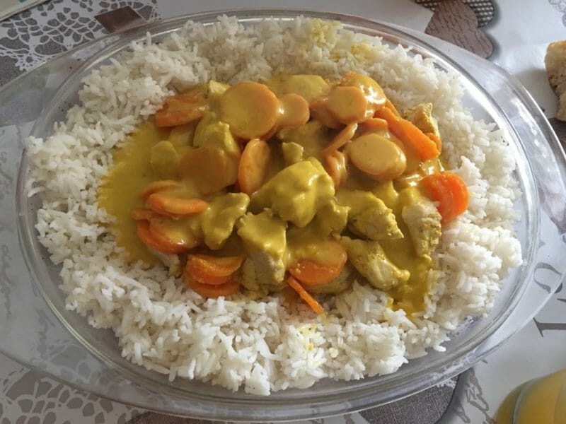 Cliquez pour zoomer ! Poulet coco aux 3 épices Thermomix par Mimikenti