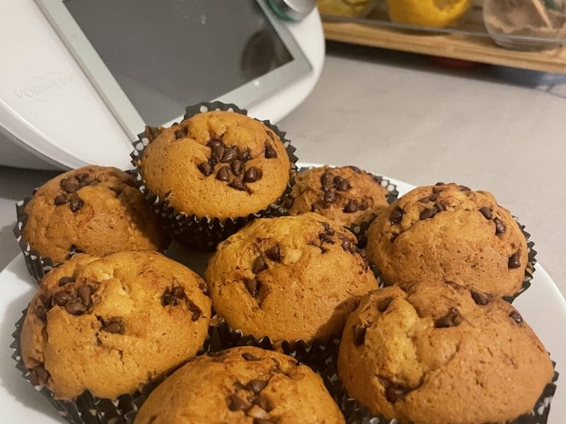 Cliquez pour zoomer ! Muffins aux pépites de chocolat Thermomix par hohane