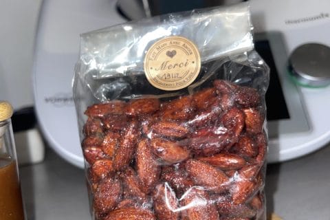Cliquez pour zoomer ! Amandes grillées à la cannelle et au miel Thermomix par hohane