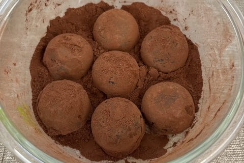 Cliquez pour zoomer ! Truffes au chocolat Thermomix par baronne84