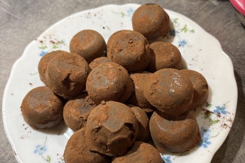 Cliquez pour zoomer ! Truffes au chocolat Thermomix par baronne84