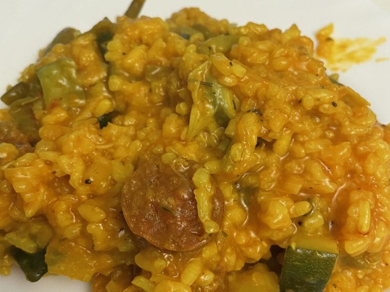 Cliquez pour zoomer ! Paella végétarienne Thermomix par cam_peach
