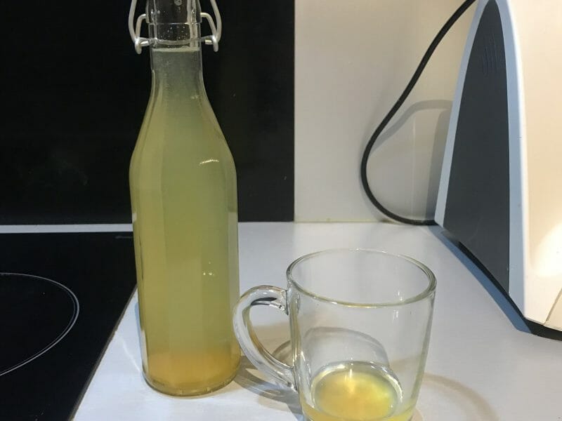 Cliquez pour zoomer ! Infusion citron, gingembre et miel Thermomix par cam_peach