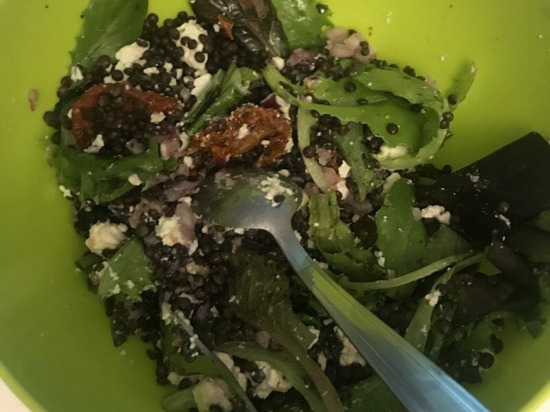 Cliquez pour zoomer ! Salade de lentilles à la grecque Thermomix par cam_peach