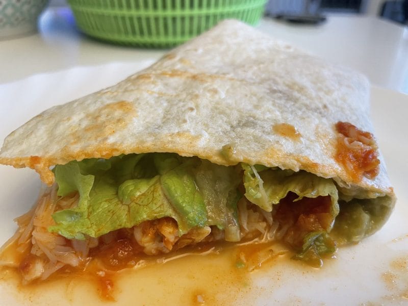 Cliquez pour zoomer ! Quesadillas poulet guacamole Thermomix par cam_peach