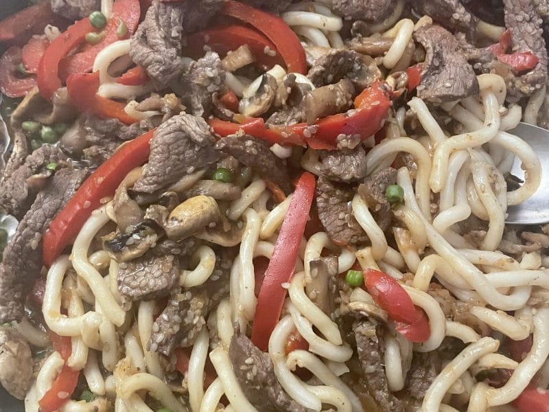 Cliquez pour zoomer ! Nouilles udon miso Thermomix par cam_peach