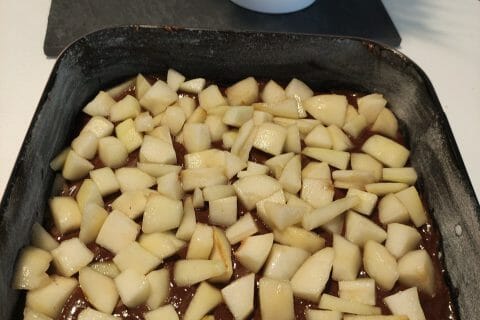 Cliquez pour zoomer ! Brownies aux poires Thermomix par Kris Tel 49