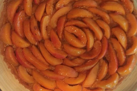 Cliquez pour zoomer ! Tarte amandine aux abricots Thermomix par Kris Tel 49