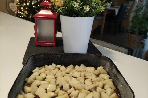 Cliquez pour zoomer ! Brownies aux poires Thermomix par Kris Tel 49