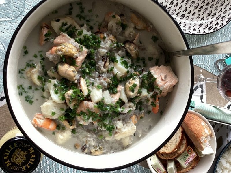 Cliquez pour zoomer ! Blanquette de la mer Thermomix par helenepslr