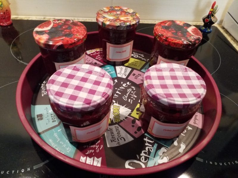 Cliquez pour zoomer ! Confiture de cerises Thermomix par Mimi21