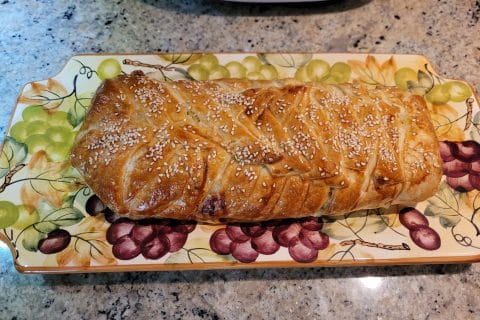 Cliquez pour zoomer ! Feuilleté saumon et poireaux Thermomix par Mimi21