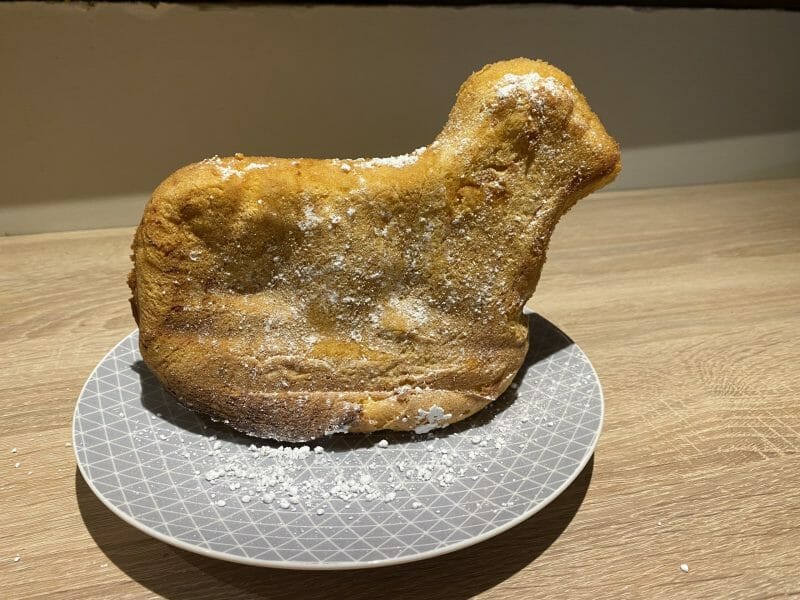 Cliquez pour zoomer ! Lamala (agneau de Pâques) Thermomix par paulinerl