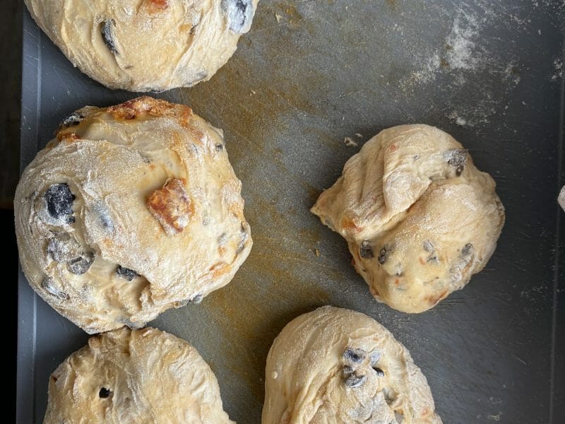 Cliquez pour zoomer ! Fougasse olives et lardons Thermomix par paulinerl