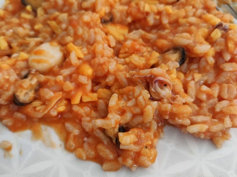 Cliquez pour zoomer ! Risotto aux fruits de mer Thermomix par krouchinette86